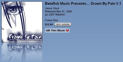 Drawn by Pain on itunes